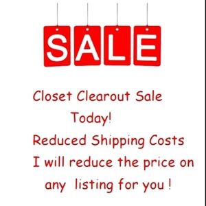 $9.99 DISCOUNTED Shipping and Dropped Prices!!